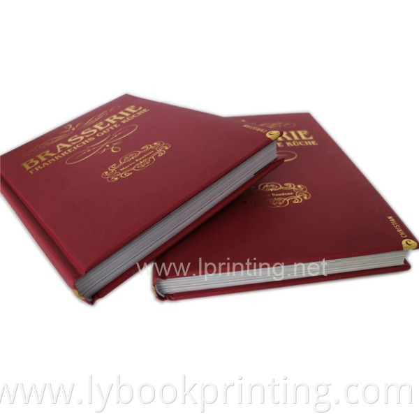 Professional fine small size hard cover book printing